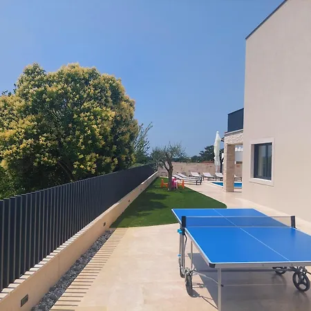 Faro - New House, Near Beaches, Heated Pool, Playroom, Bbq, Salvore - Istria Villa Basanija